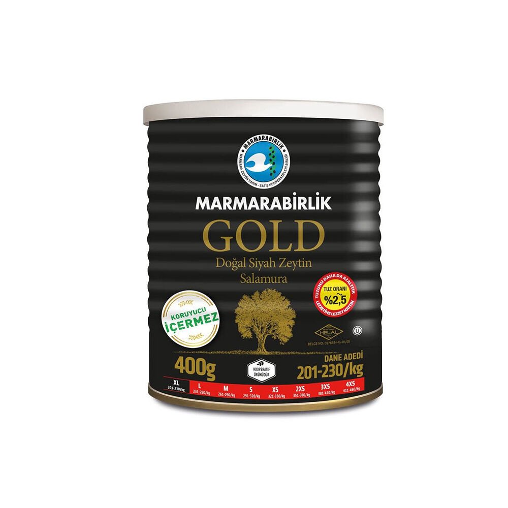Marmara Birlik Zeytin Gold Mega XL 400gr