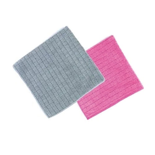 Silvia Simli Kareli Temizlik Bez 2li 40x40cm