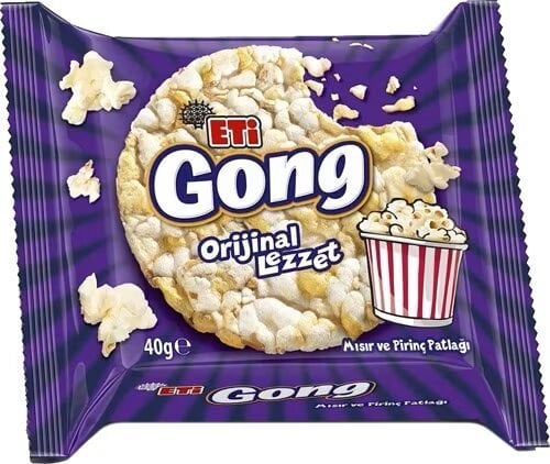 Eti Gong Mısır Ve Pirinç Patlağı 40gr