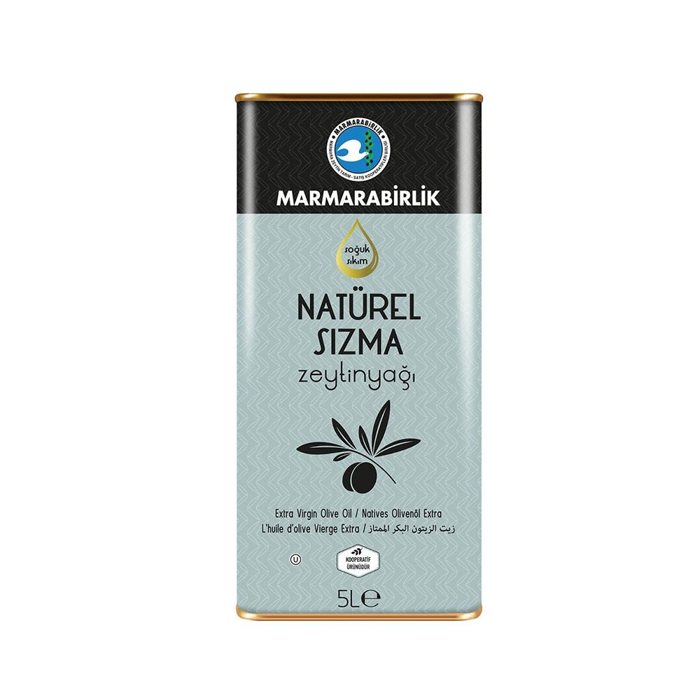 Marmara Birlik Zeytin Yağı Soğuk Naturel Sızma 5kg