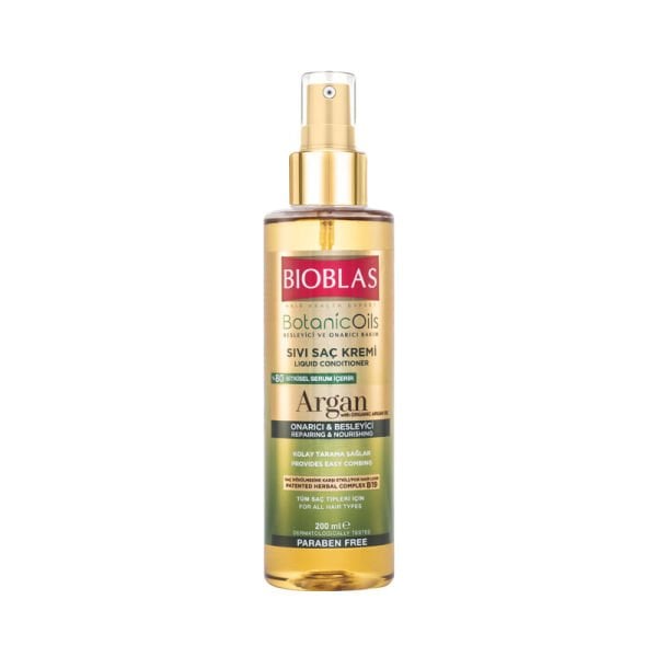 Bioblas Botanic Oils Sıvı Saç Bak Krem Argan 200ml