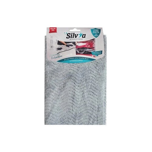 Silvia Magic Oto Yıkama Bezi Kartelalı 50x70