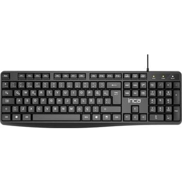 INCA Black Soft Touch Klavye