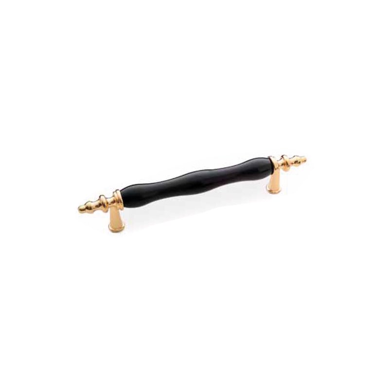 Egesel 8721 Buket Siyah Porselen Kulp Altın 128mm