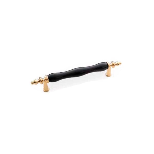 Egesel 8721 Buket Siyah Porselen Kulp Altın 128mm