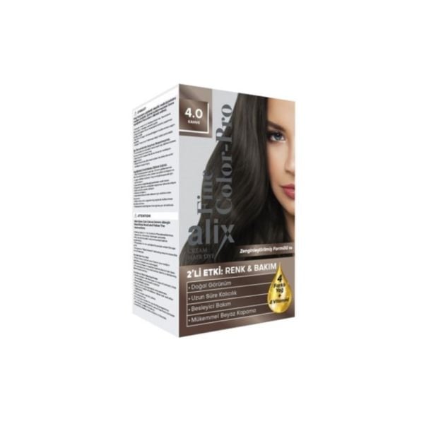 Alix Kit Saç Boyası 4.0 50ml