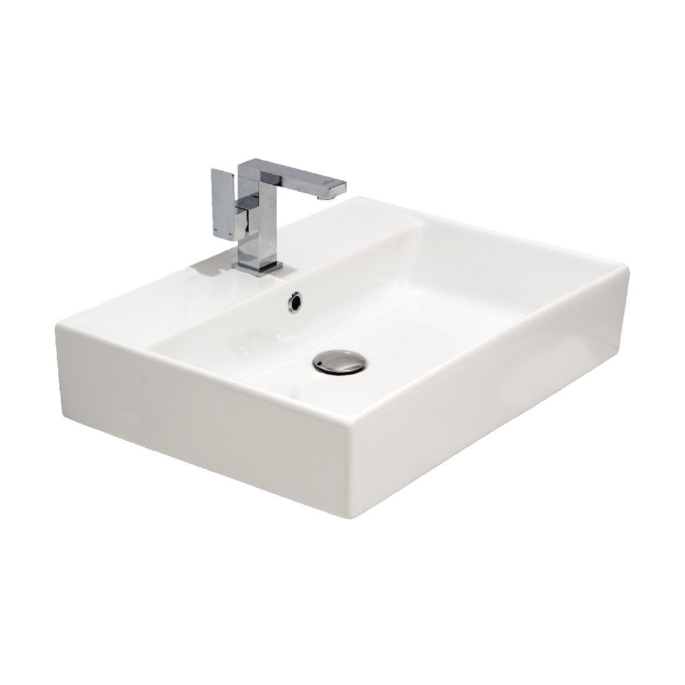 Alvit Architect Tezgah Üstü Lavabo 45x55cm Beyaz
