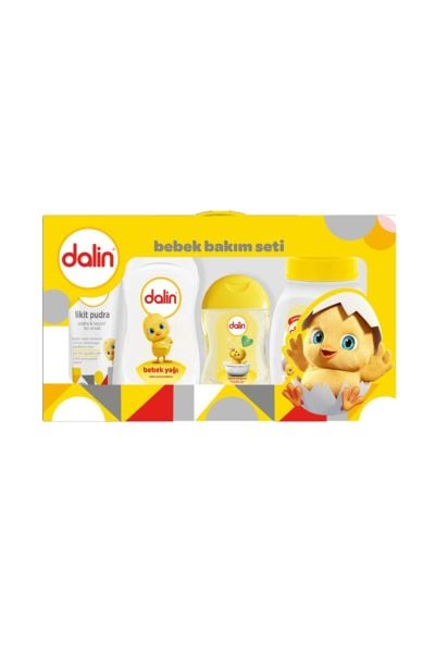 Dalin Bebek Bakım Seti Likit Pudralı