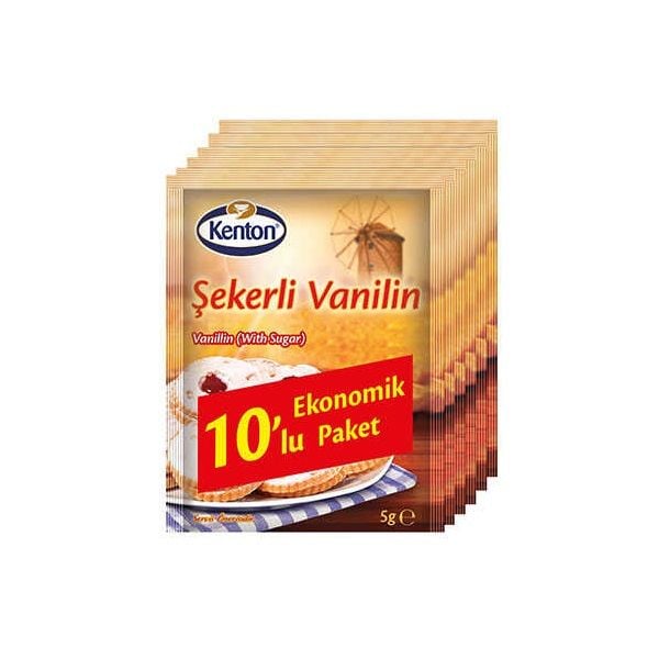 Kenton Şekerli Vanilin 10 lu