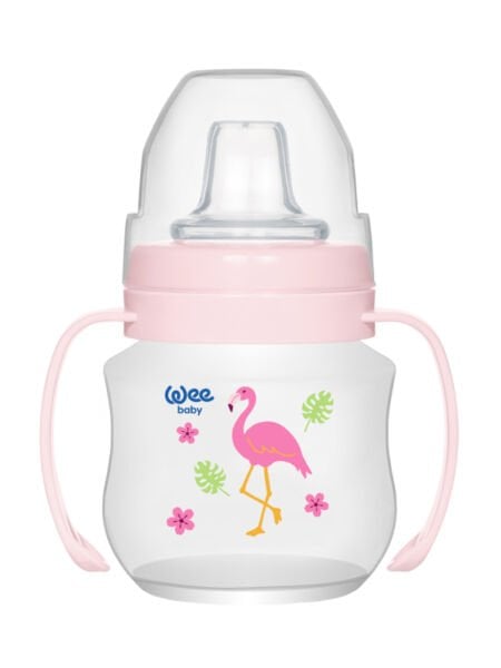 Wee 753 Akıtmaz Kulplu PP Antikolik Bardak 125ml