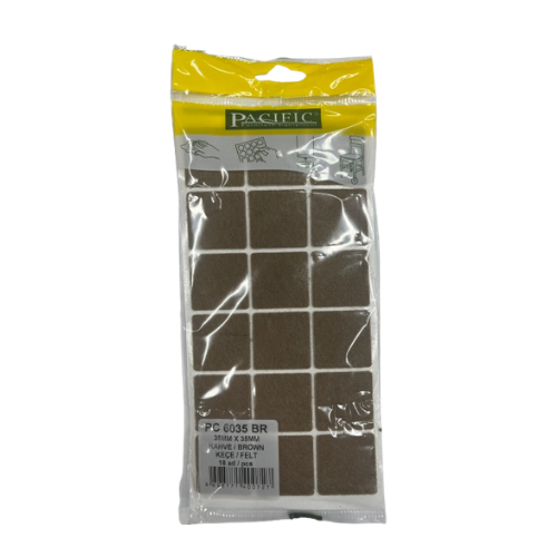 Mobilya Keçesi 35x35 Kahverengi