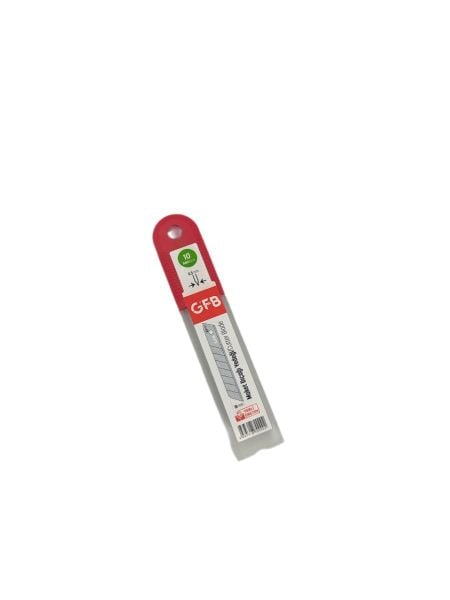 GFB 18mm Maket Bıçağı Yedeği 10 lu
