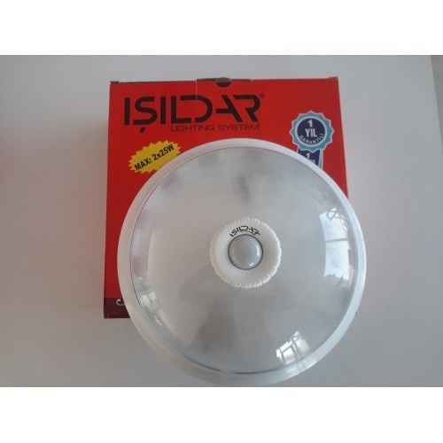 Işıldar Terra Şeffaf Plastik Sensörlü Armatür