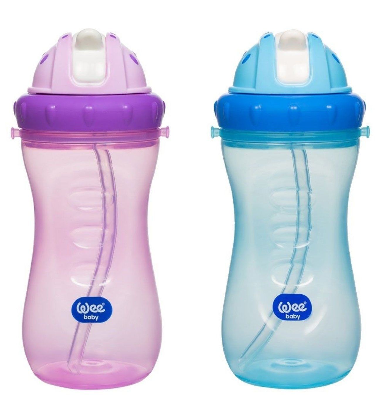 Wee 761 Renkli Pipetli Bardak 340ml