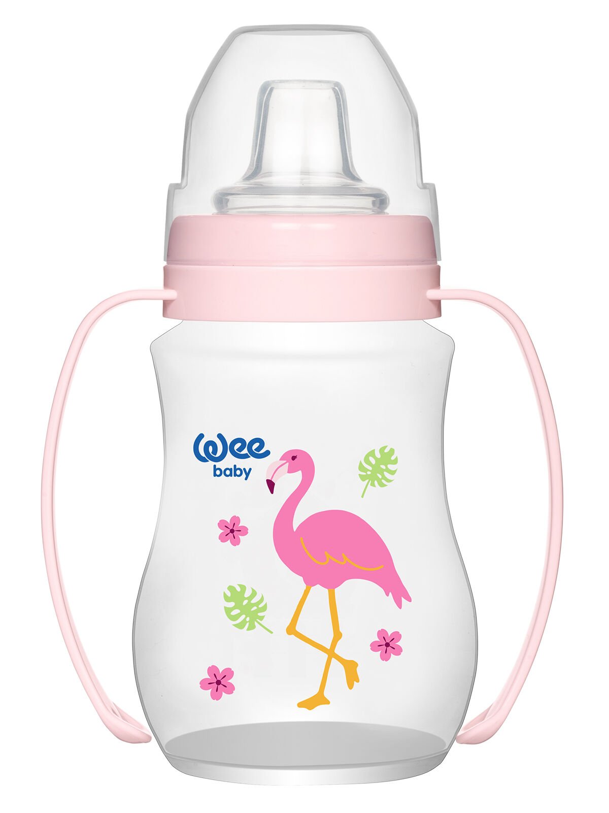 Wee 754 Akıtmaz Kulplu PP Antikolik Bardak 250ml