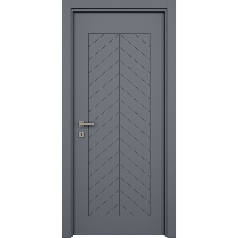 Variodor Kapı Premium Fishbone Modern Antrasit