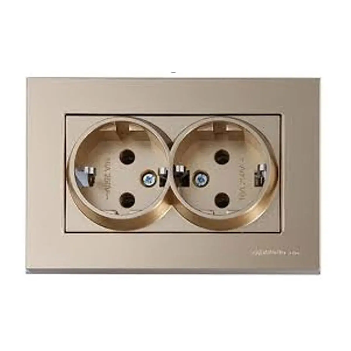 Mutlusan Rita Dore İkili Topraklı Priz