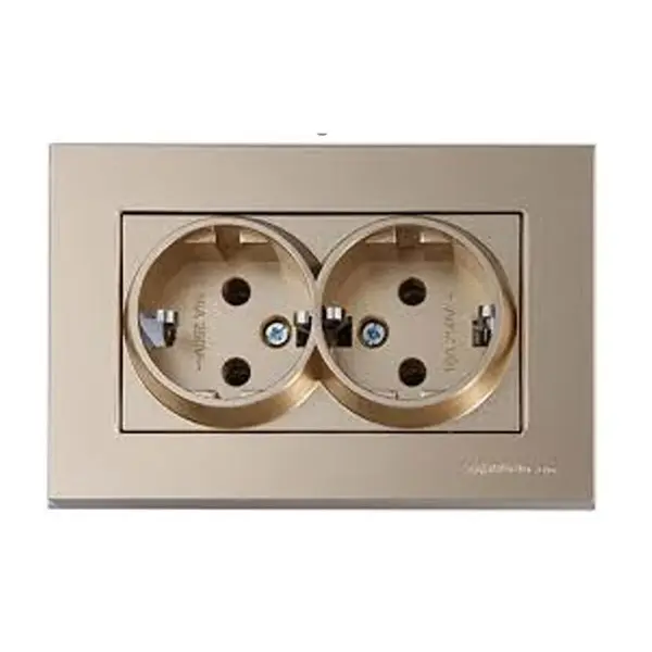 Mutlusan Rita Dore İkili Topraklı Priz