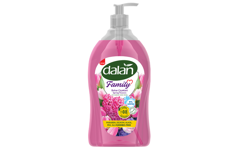 Dalan Family Sıvı Sabun Bahar Çiçekleri 650 ML