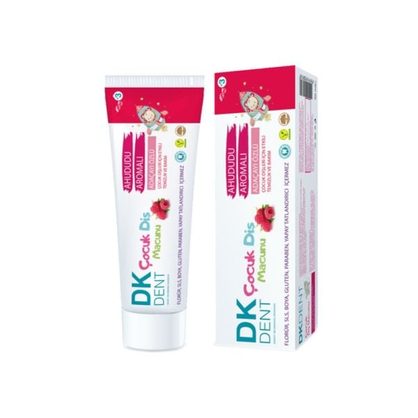 DK Dent Çocuk Diş Macunu Ahududu Aromalı 50ml