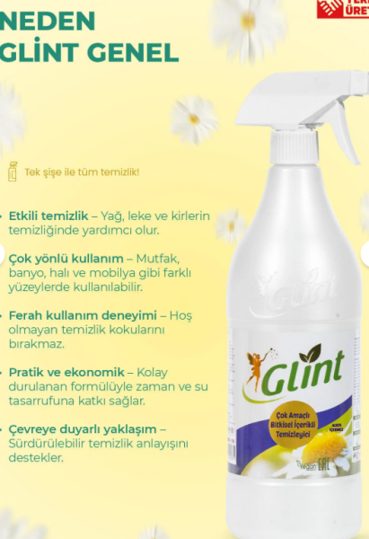Joker Glint Bitkisel Temizleyici 1000 ml