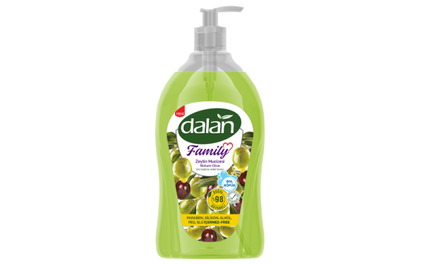 Dalan Family Sıvı Sabun Zeytin Mucizesi 650 ml
