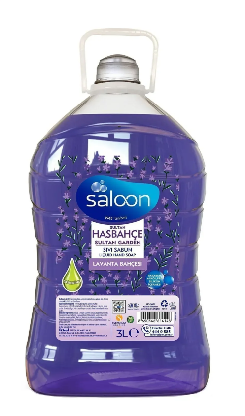 Saloon Sıvı Sabun Sultan Has Bahçe 3 Lt