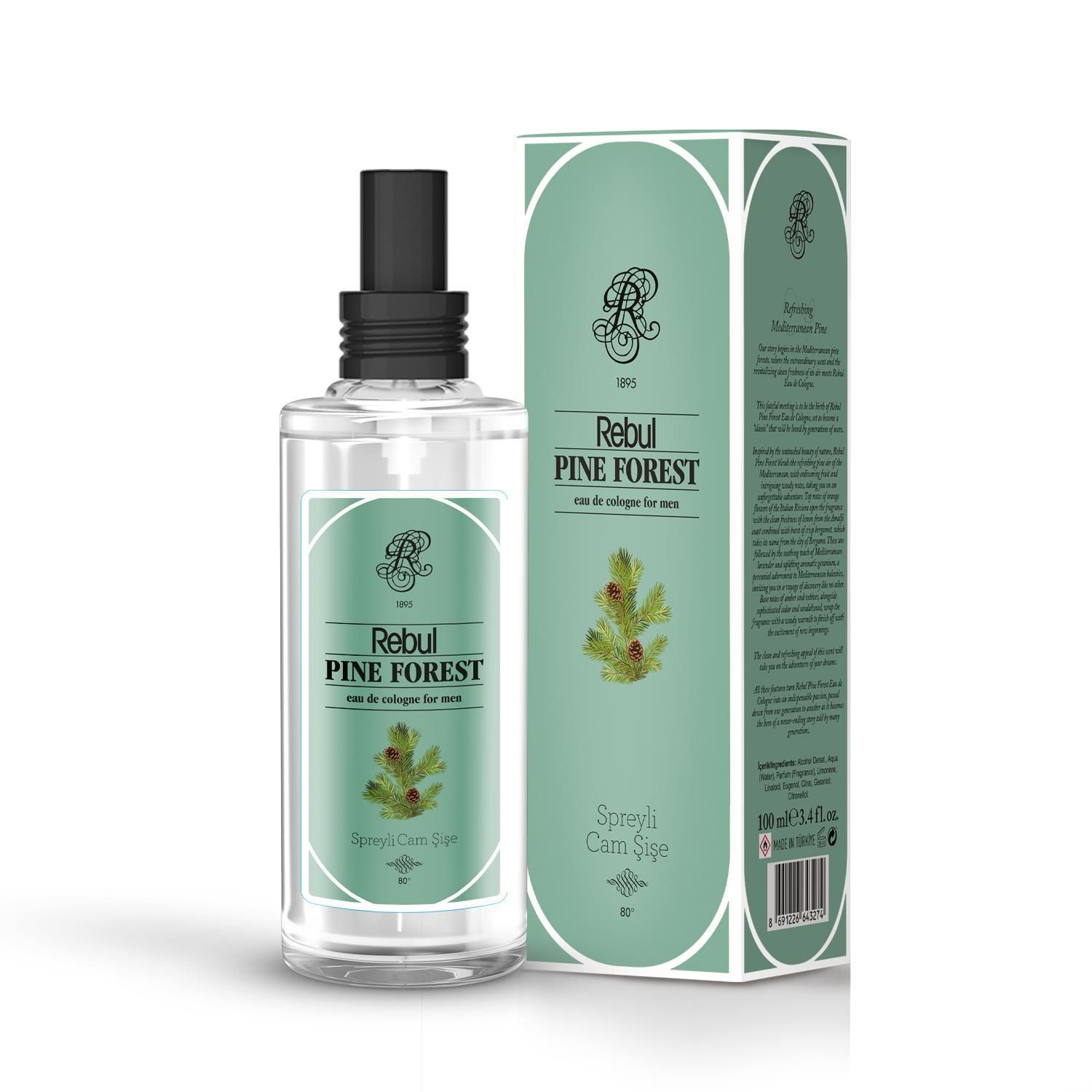 Rebul Kolonya Pine Forest 100ml