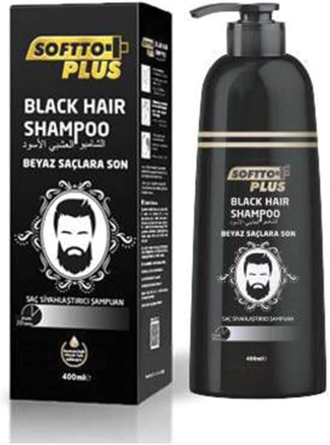 Softto Plus Black Haırn Şampuan 350ml