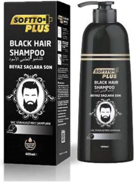Softto Plus Black Haırn Şampuan 350ml