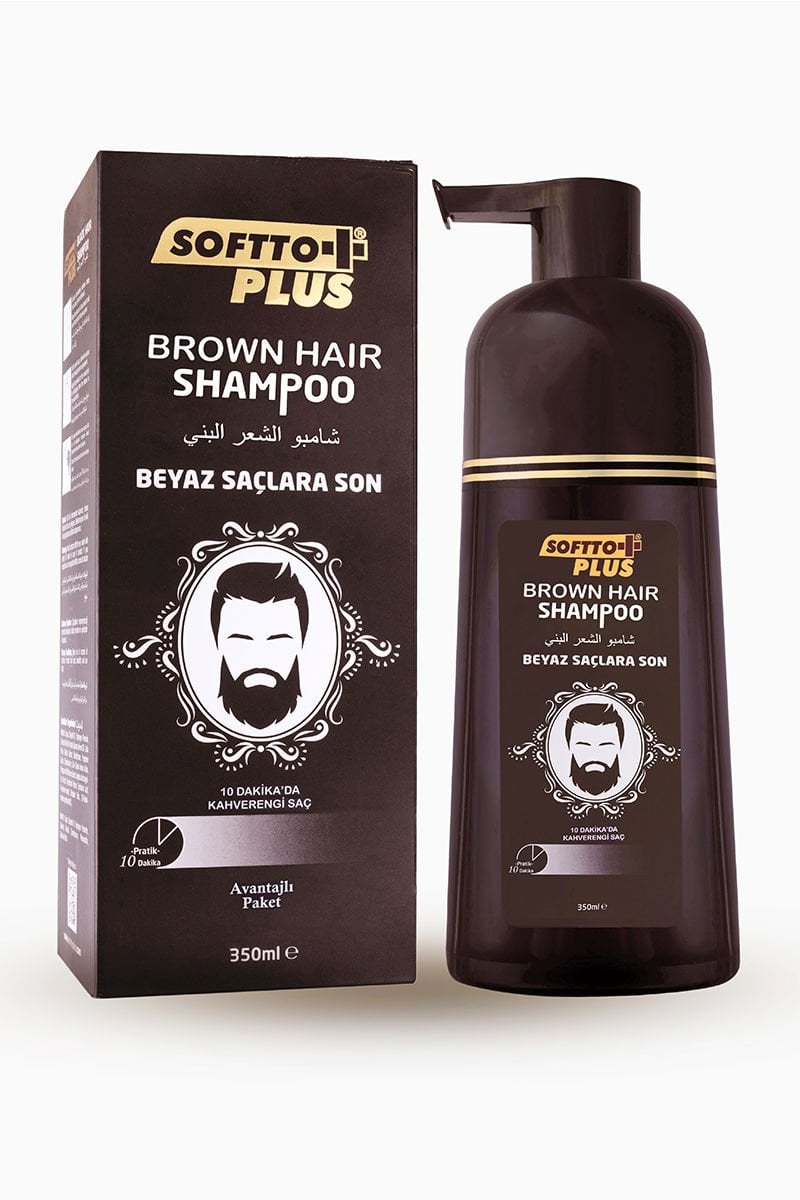 Softto Plus Brown Haır Şampuan 350ml