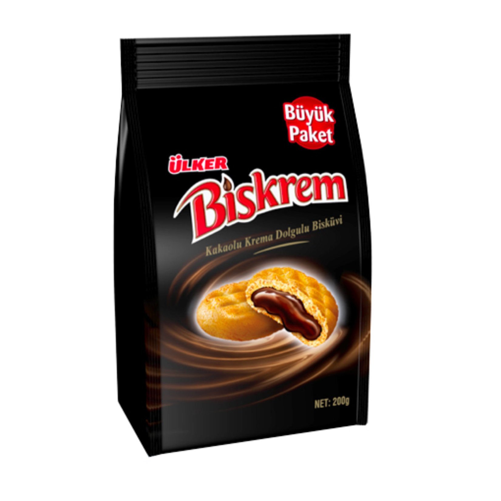 Ülker Biskrem Kakaolu Büyük Boy Poşet 200gr