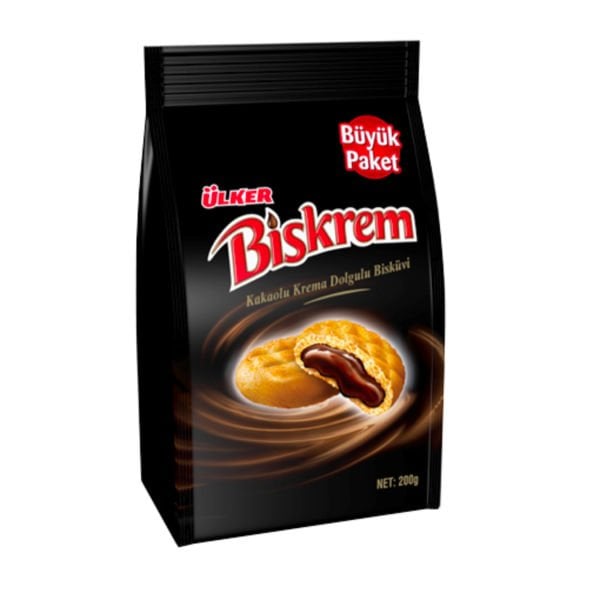 Ülker Biskrem Kakaolu Büyük Boy Poşet 200gr