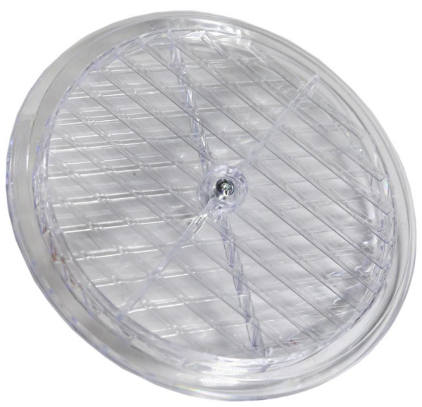 Doğalgaz Cam Menfezi Çift Taraflı Yuvarlak Şff-Syh