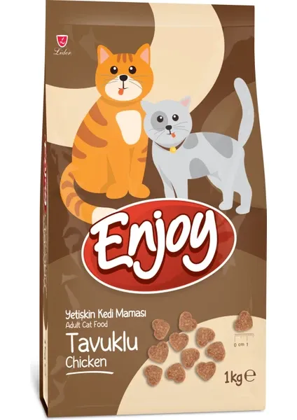 Enjoy Kedi Maması Yetişkin Kedi 1kg