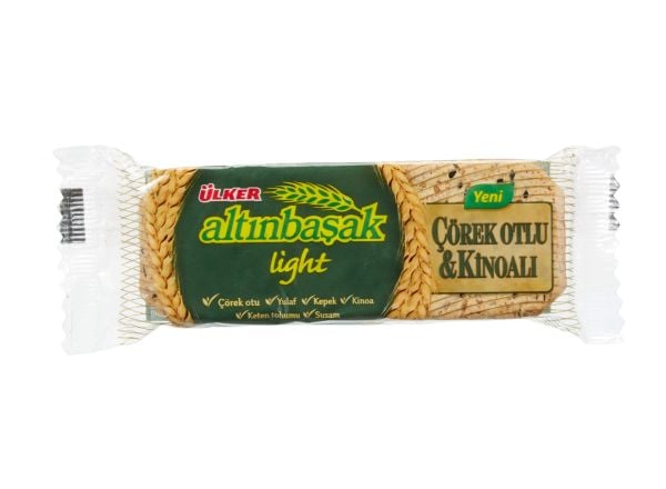 Ülker Altınbaşak Çörekotlu&Kinoalı 40g