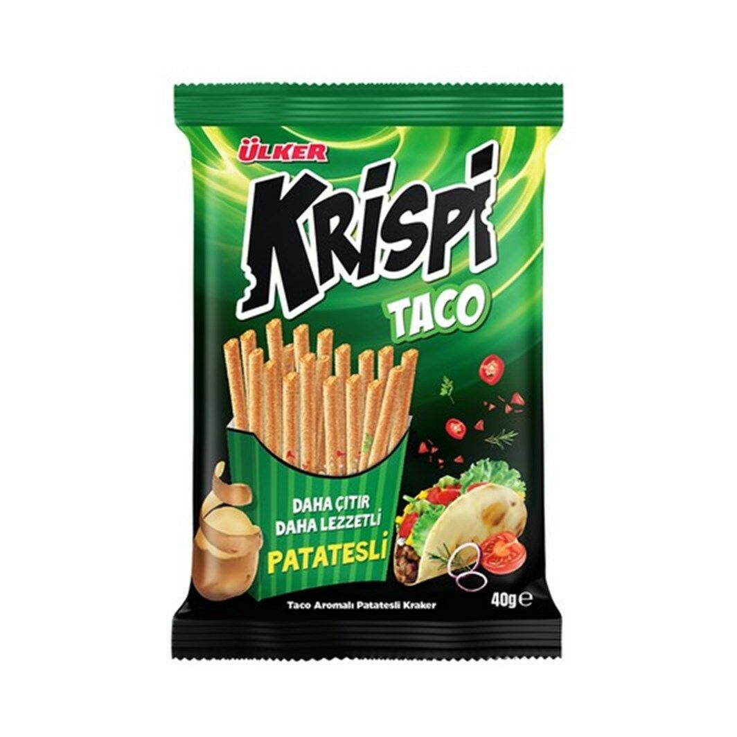 Ülker Krispi Taco Bah.Çubuk Kraker 40gr