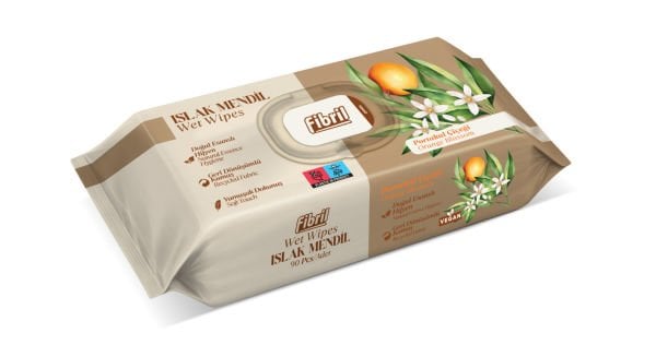 Fibril Islak Mendil 90 lı Portakal Çiçeği