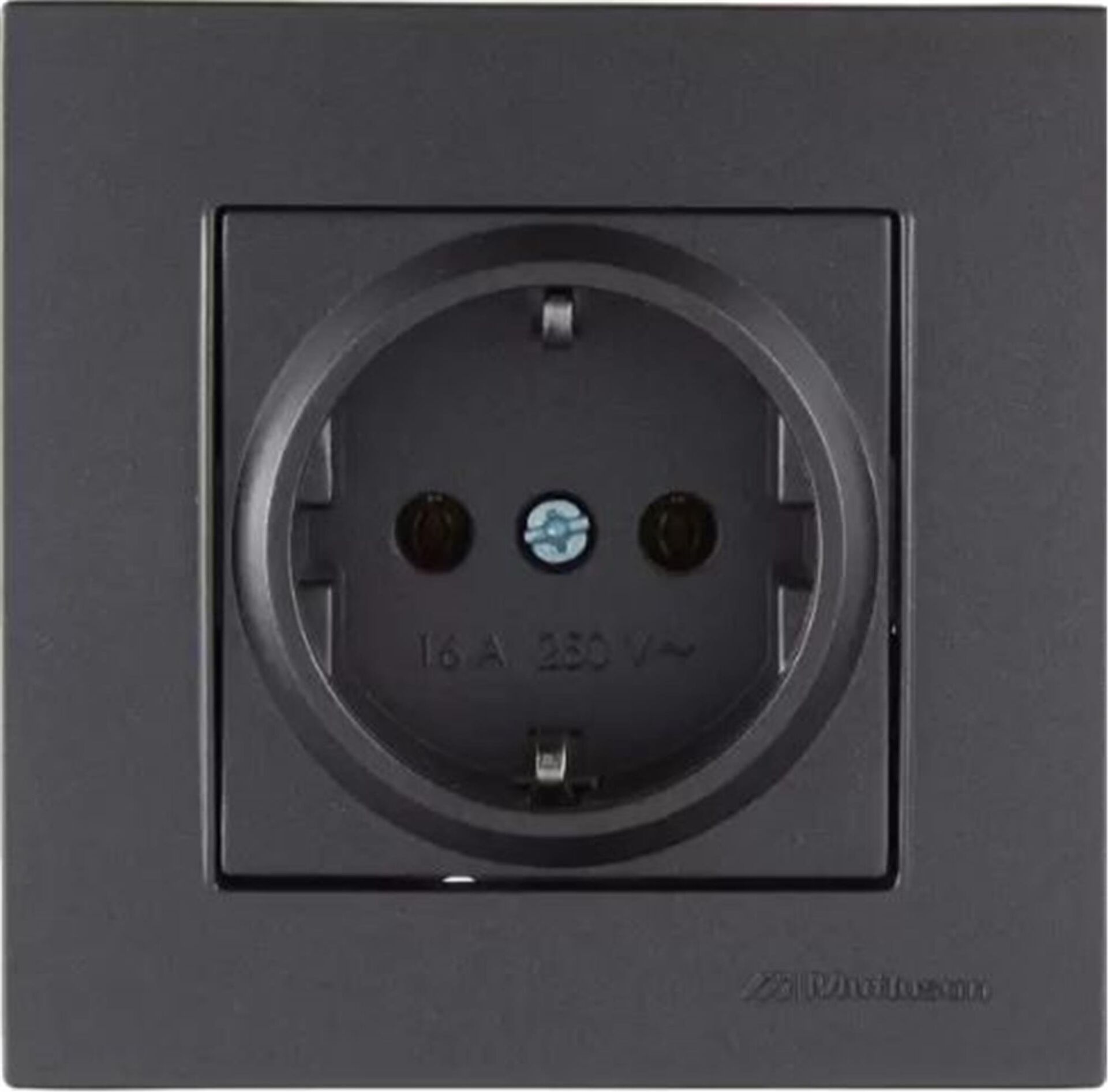 Mutlusan Rita Antrasit Kapaklı Topraklı Priz