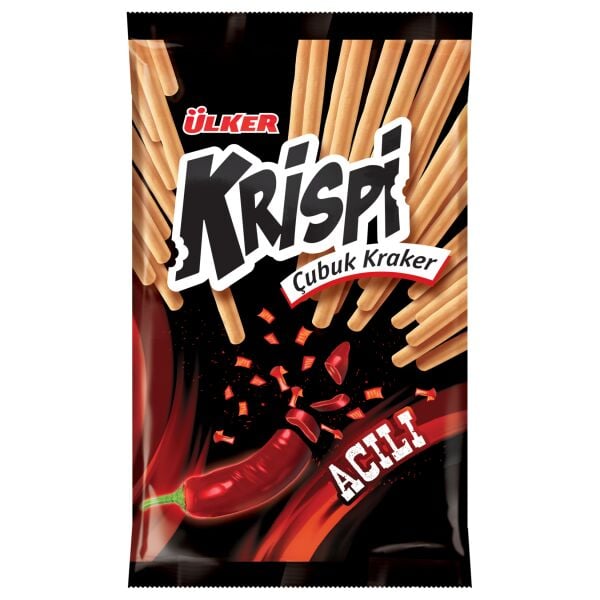 Ülker Krispi Acılı Çubuk Kraker 40gr
