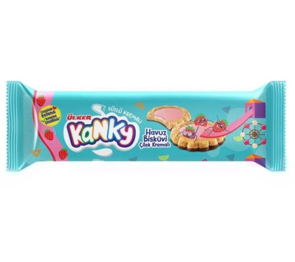 Ülker Kanky Sütlü Çil.Krem.Havuz Bisküvi 84g