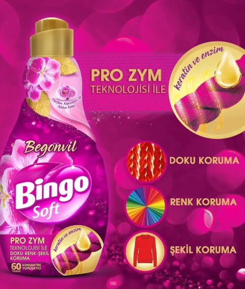 Bingo Soft Konsantre Begonvil 1440ml