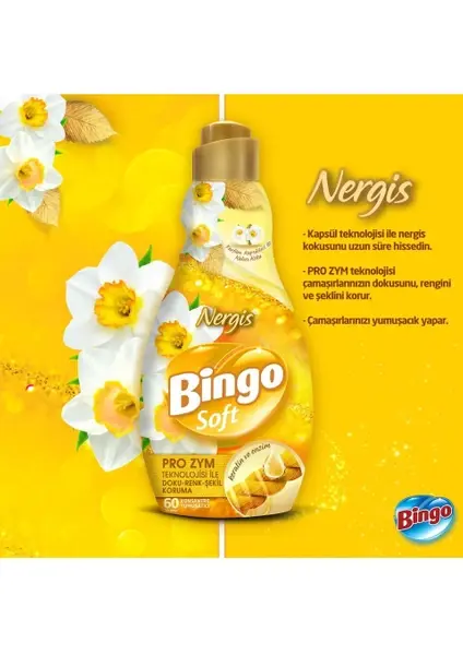 Bingo Soft Konsantre Nergis 1440ml