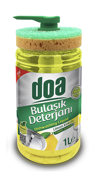 Doa Sıvı Bul. Deterjanı Süngerli Lim. Kok.1000ml