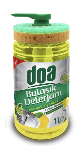 Doa Sıvı Bul. Deterjanı Süngerli Lim. Kok.1000ml
