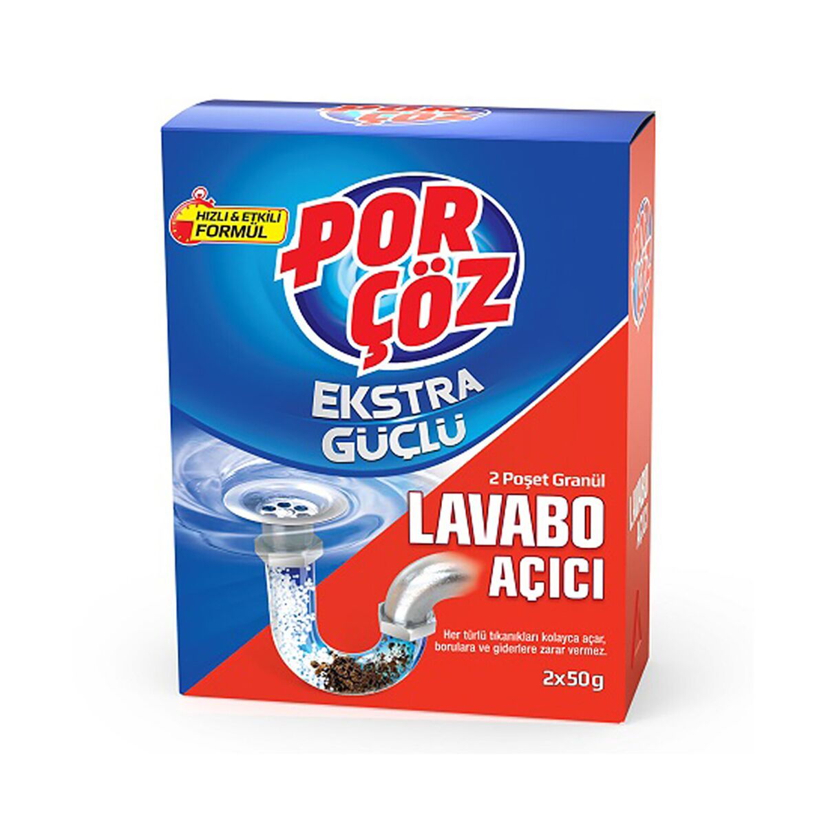 Porçöz Granül Lavabo Açıcı 100 Gr