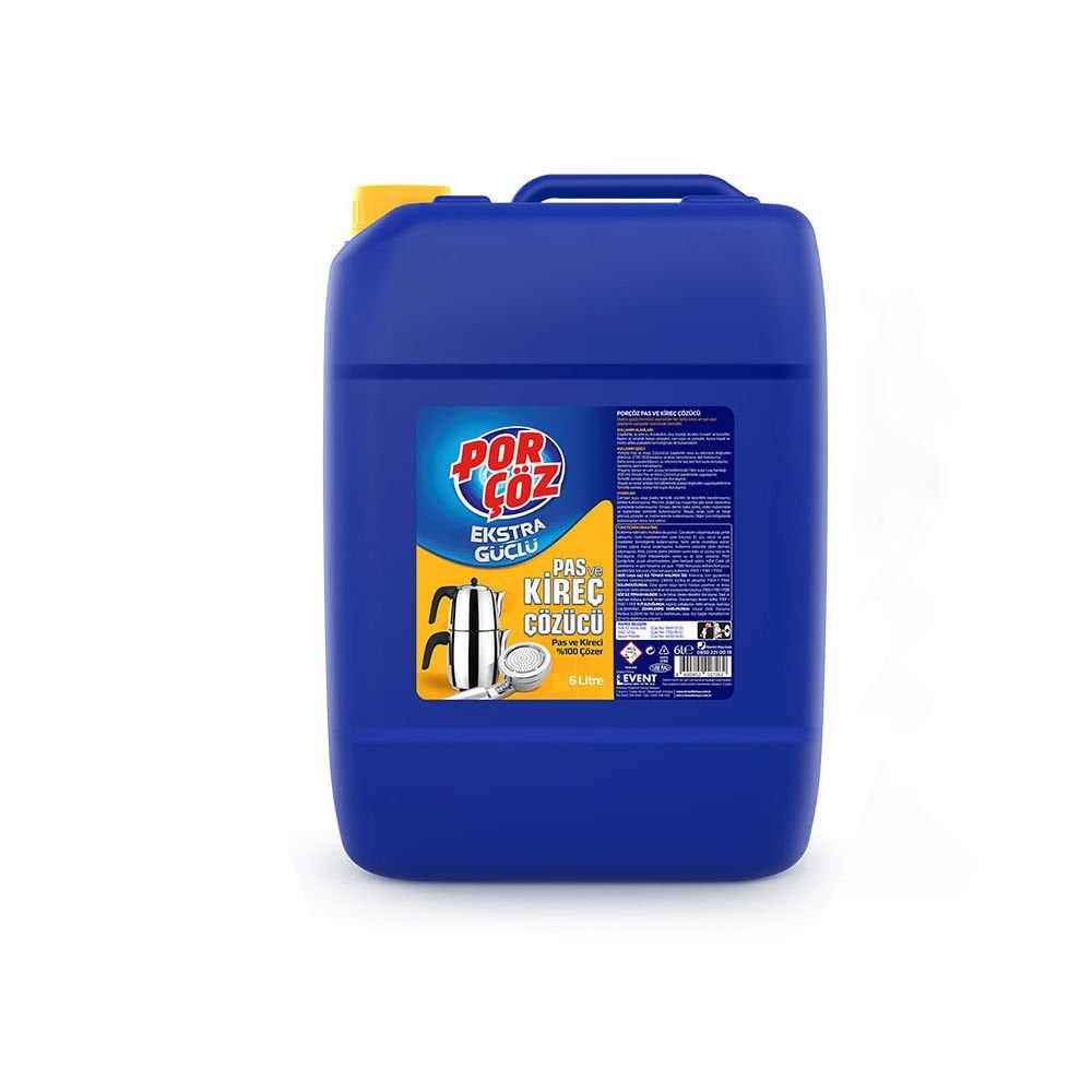 Porçöz Pas Ve Kireç Çözücü 4 Litre