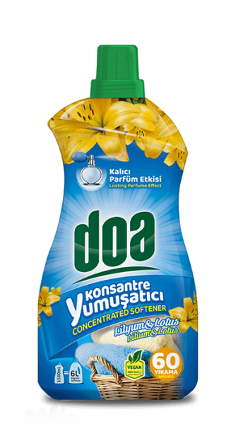 Doa Konsantre Yumuşatıcı Lilyum&Lotus Çiçeği 1500ml