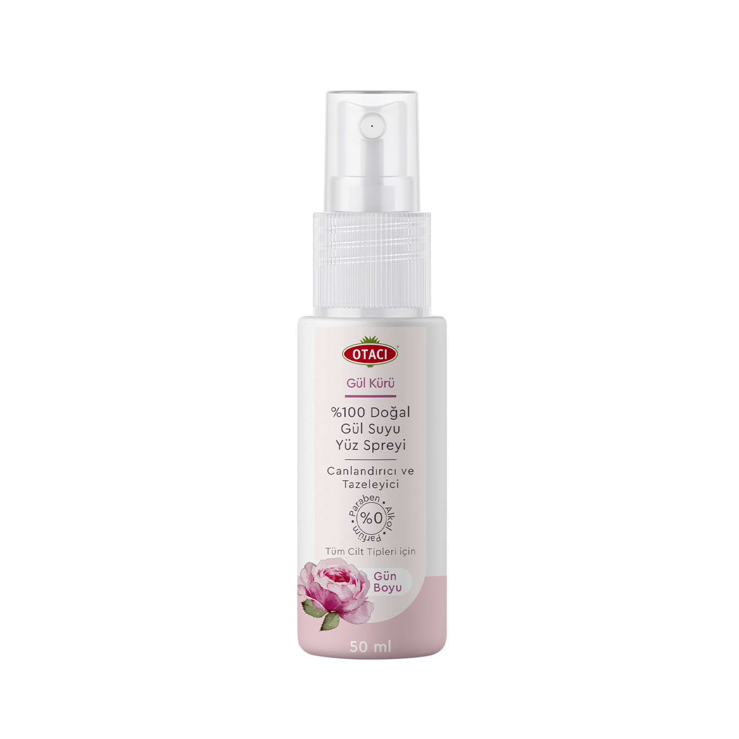 Otacı Gül Ferahlatıcı Yüz Spreyi 50ml