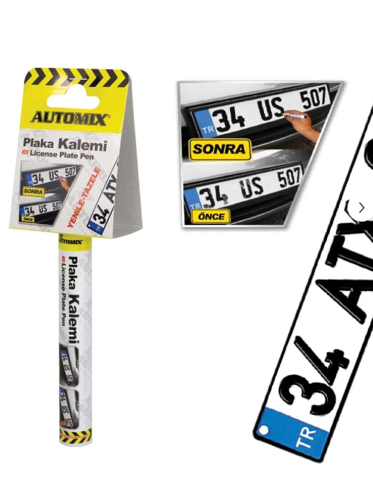 Automix Plaka Kalemi